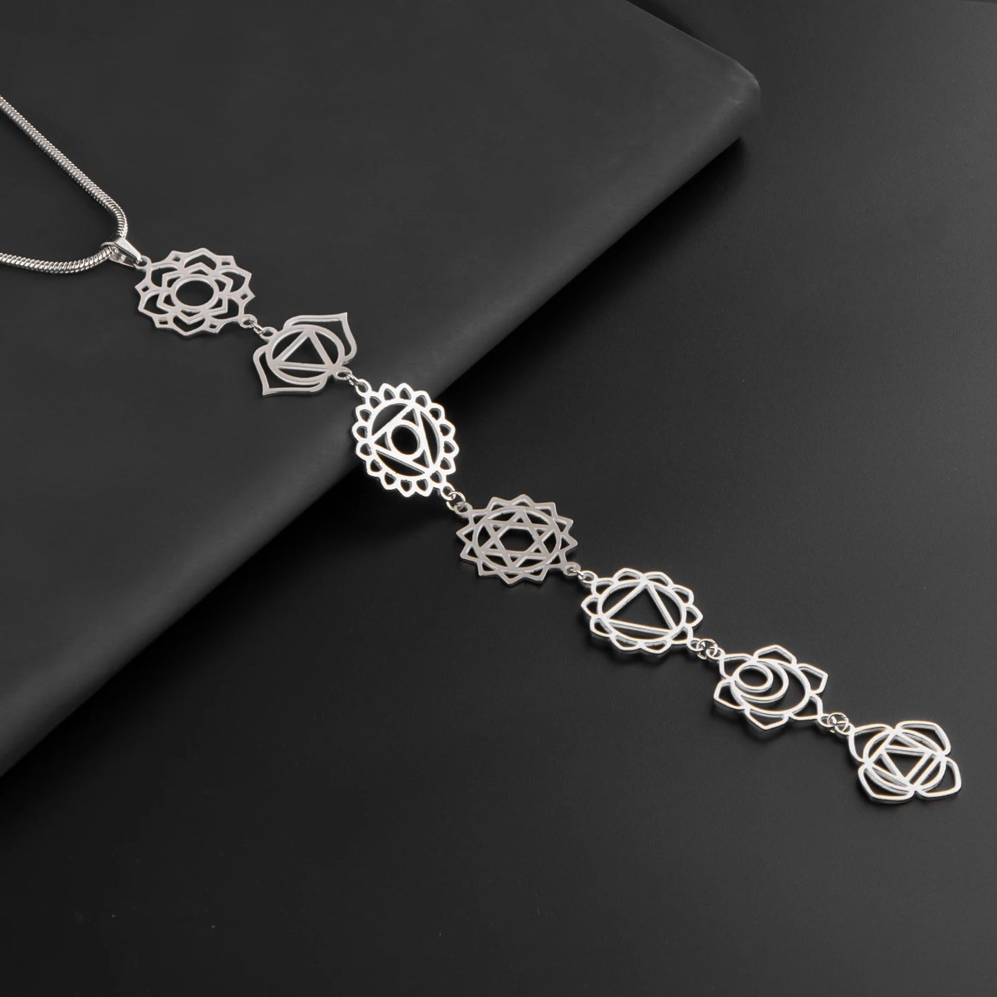 Seven Chakra Healing Necklace – Handmade for Mind & Body Balance