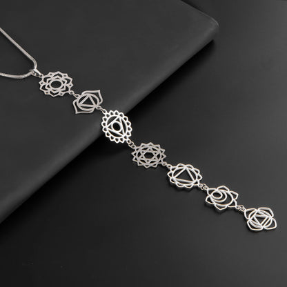Seven Chakra Healing Necklace – Handmade for Mind & Body Balance