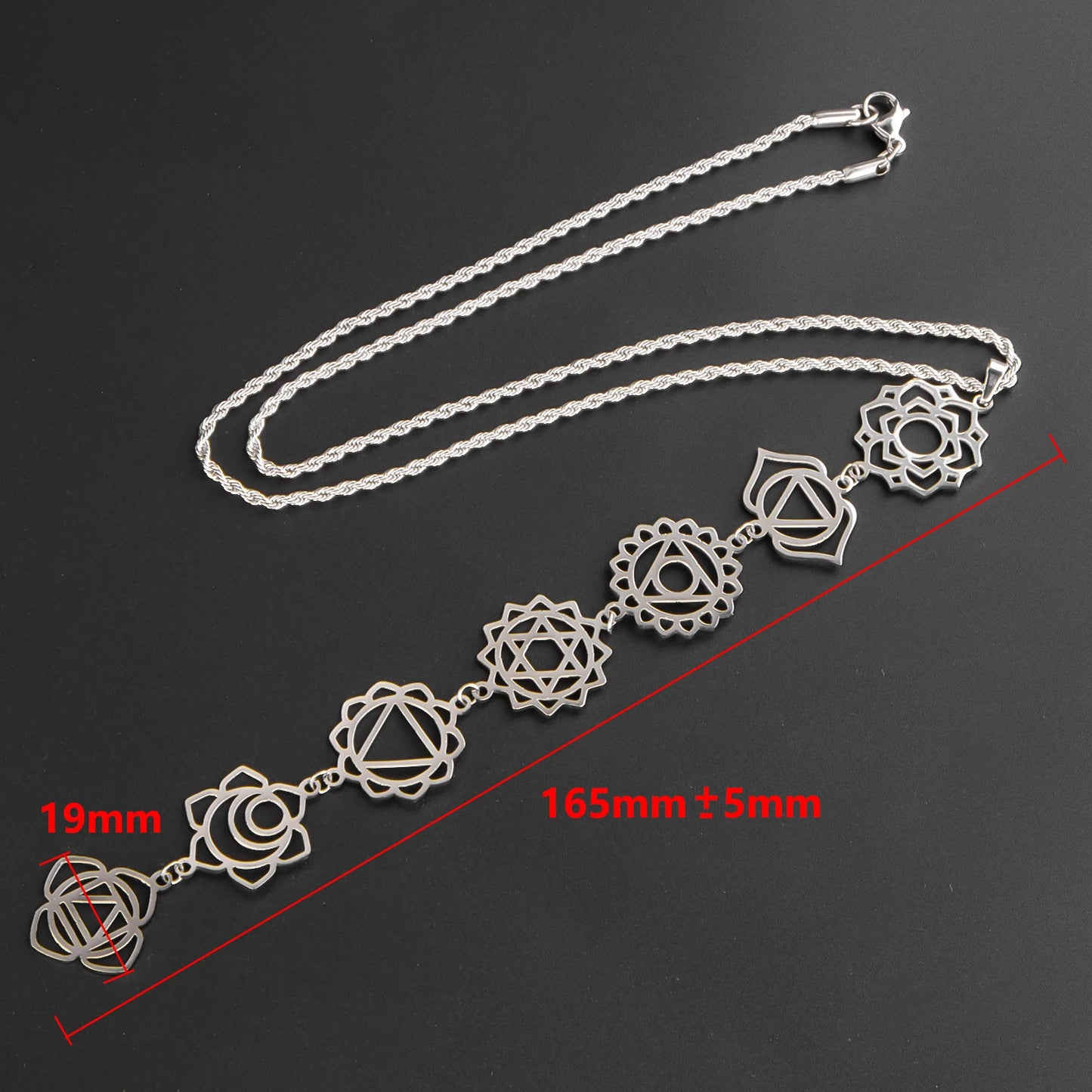 Seven Chakra Healing Necklace – Handmade for Mind & Body Balance