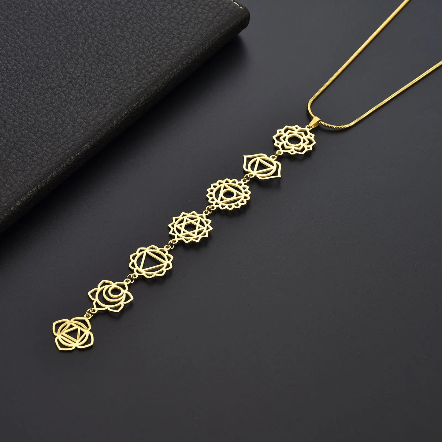 Seven Chakra Healing Necklace – Handmade for Mind & Body Balance